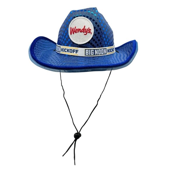 Fox Big Noon Kickoff WVU Mountaineers College Football Cowboy Hat Light Up NCAA - Picture 3 of 8